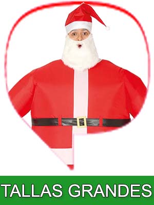 disfraces de navidad en tallas grandes